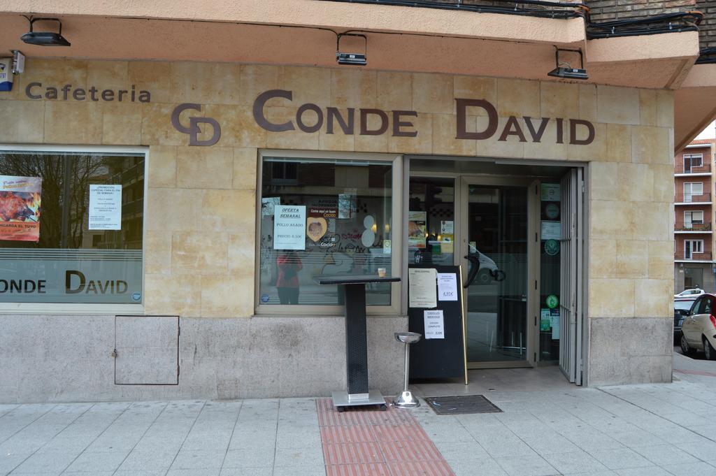 Hostal Conde David Salamanca Esterno foto
